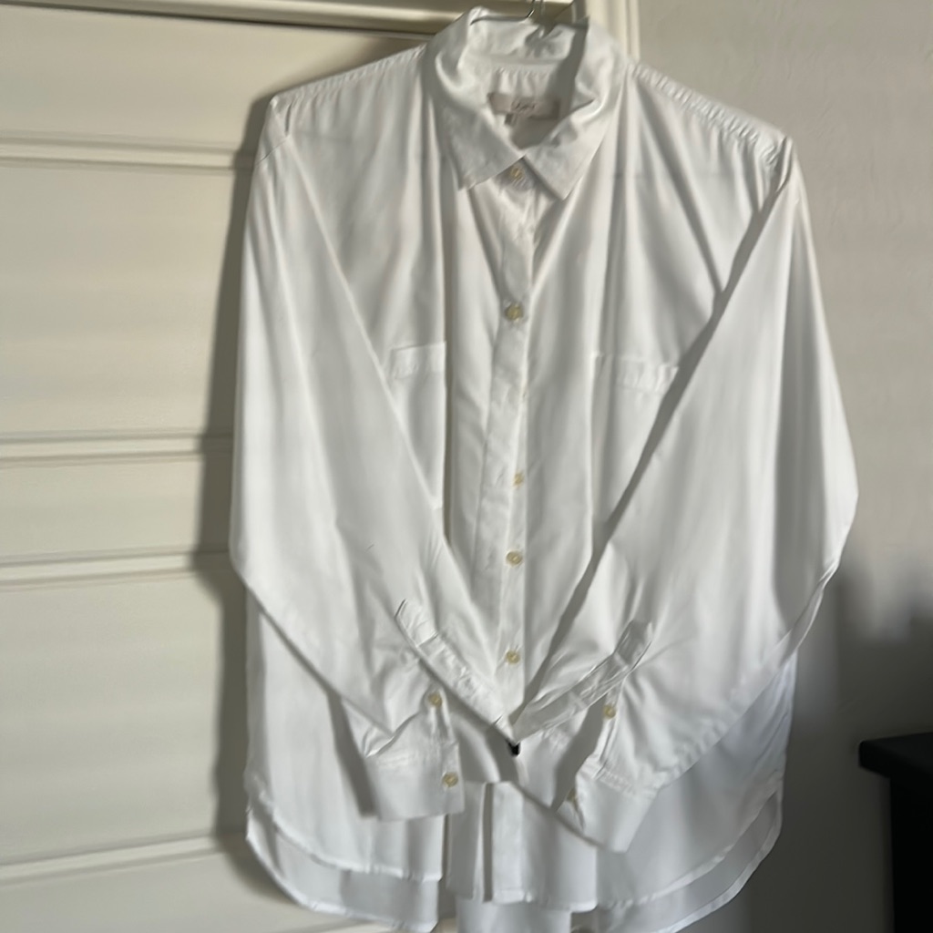 Loft White Button Down